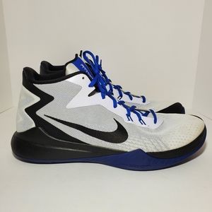 Nike Zoom Evidence 'White Varsity Royal 'Mens Size 14 Basketball Shoes Sneakers